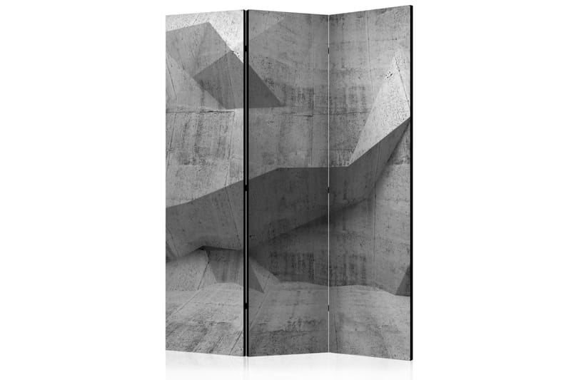 Romdeler Concrete Geometry 135x172 - Artgeist sp. z o. o. - Innredning - Romdelere - Bretteskjerm