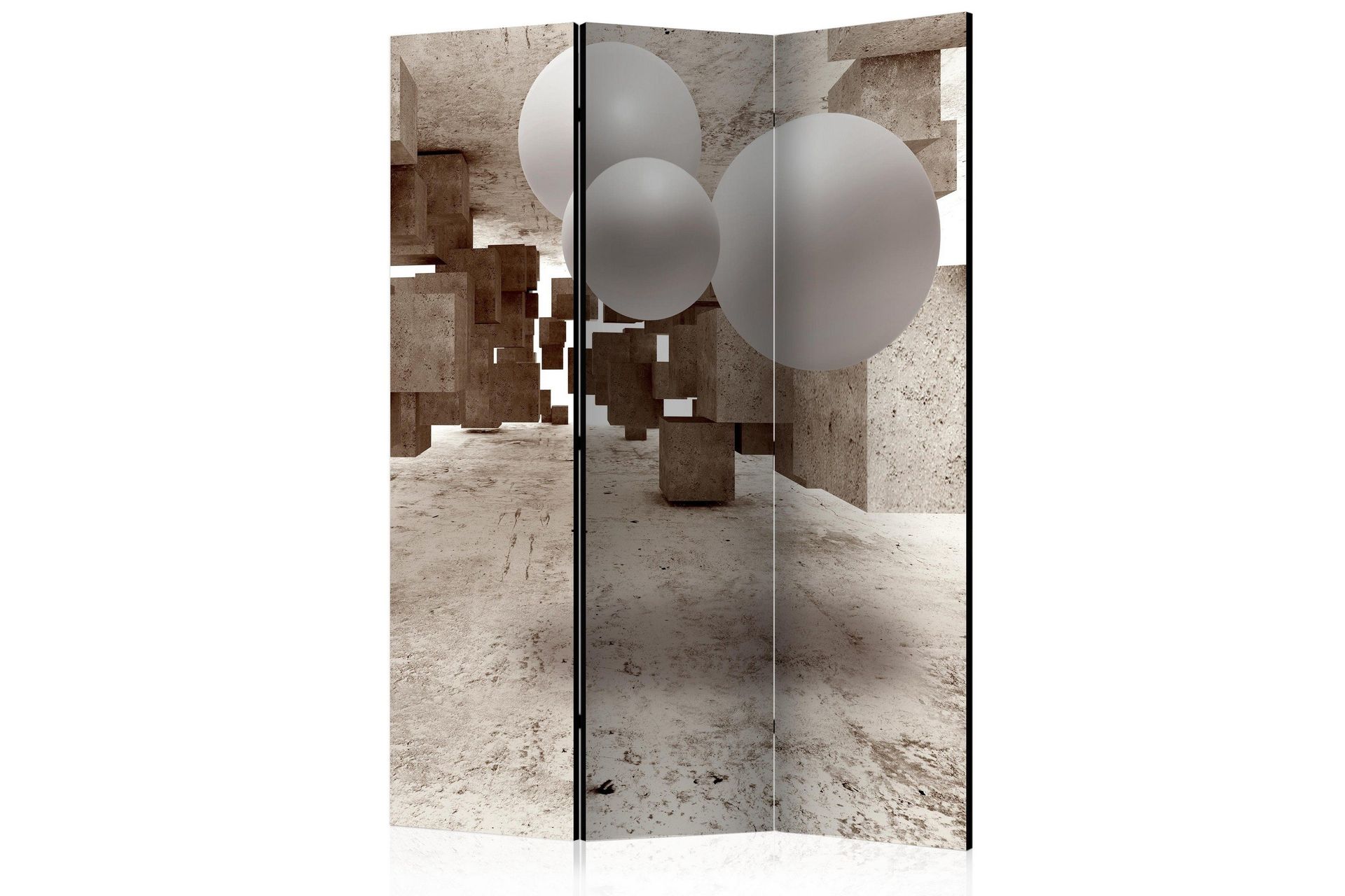 Romdeler - Concrete Maze 135x172 - Artgeist sp. z o. o.