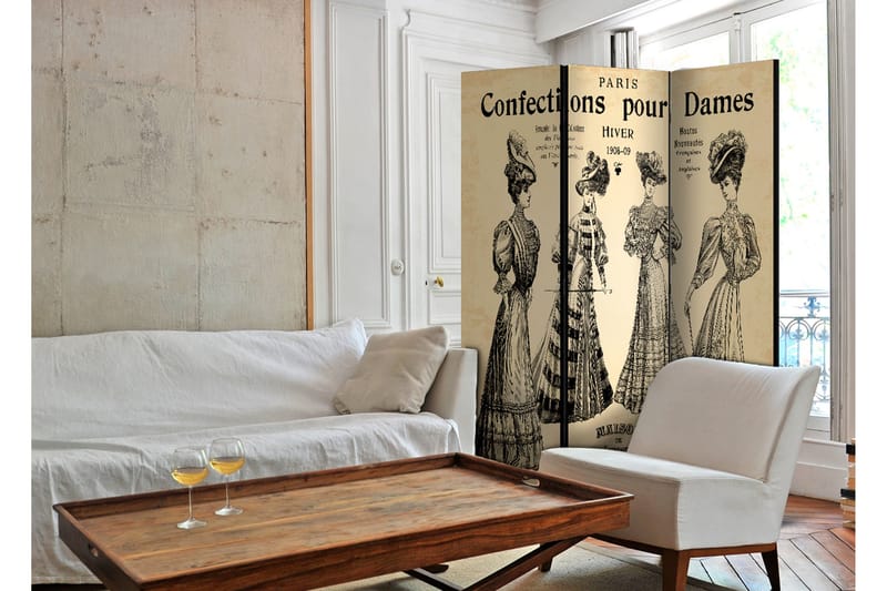 Romdeler Confections Pour Dames 135x172 - Artgeist sp. z o. o. - Innredning - Romdelere - Bretteskjerm