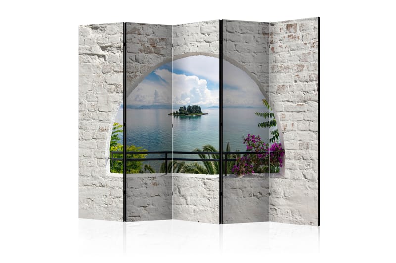 Romdeler - Corfu Island II 225x172 - Artgeist sp. z o. o. - Innredning - Romdelere - Bretteskjerm