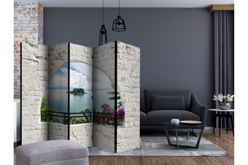 Romdeler - Corfu Island II 225x172 - Artgeist sp. z o. o. - Innredning - Romdelere - Bretteskjerm