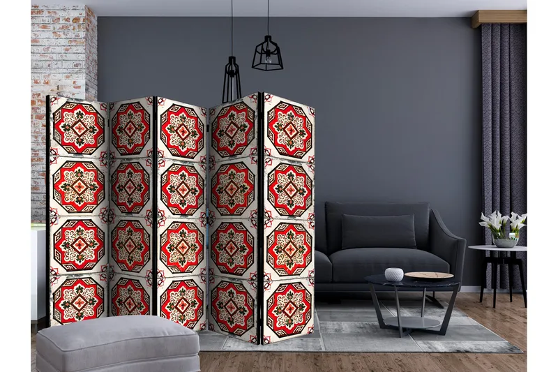 Romdeler Dance of Red Line II - Artgeist sp. z o. o. - Innredning - Romdelere - Bretteskjerm