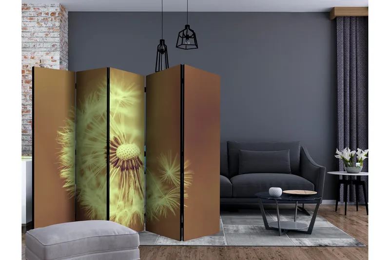 Romdeler - Dandelion II 225x172 - Artgeist sp. z o. o. - Innredning - Romdelere - Bretteskjerm