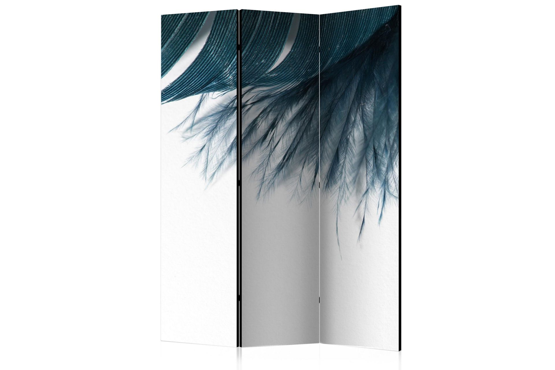 Romdeler Dark Blue Feather 135x172 - Artgeist sp. z o. o.