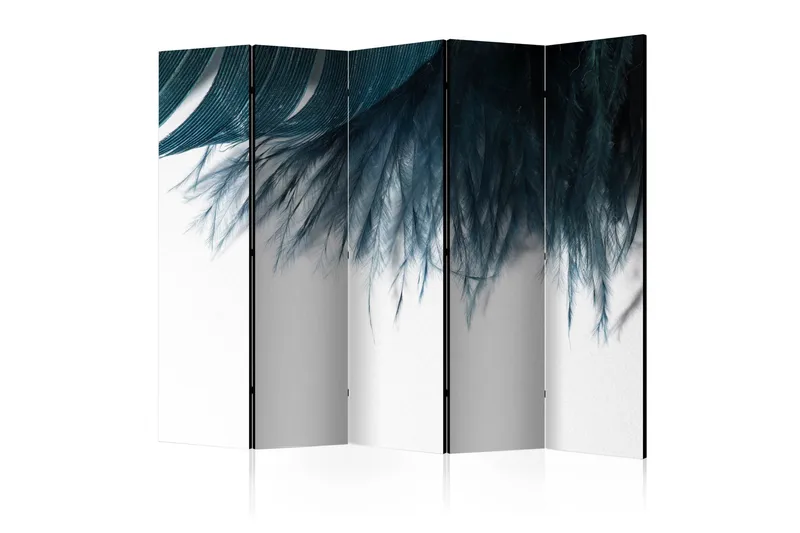 Romdeler Dark Blue Feather 225x172, Artgeist sp. z o. o.