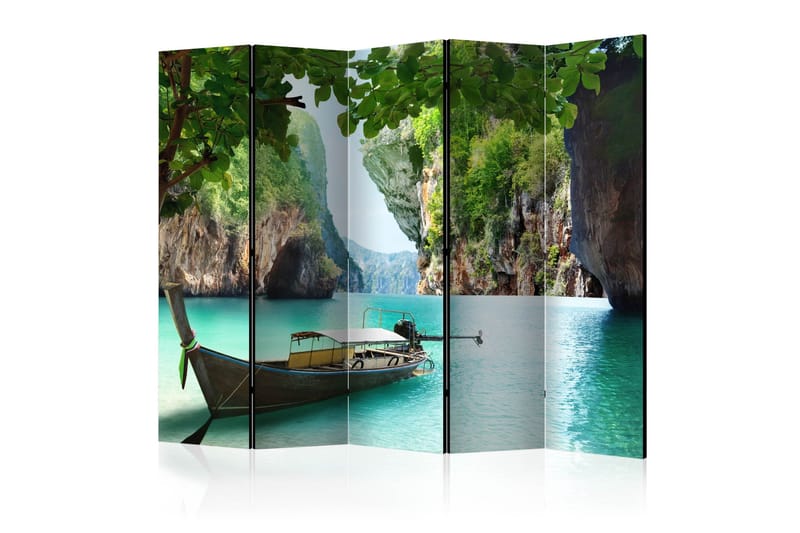 Romdeler - Desolate boat II 225x172 - Artgeist sp. z o. o. - Innredning - Romdelere - Bretteskjerm