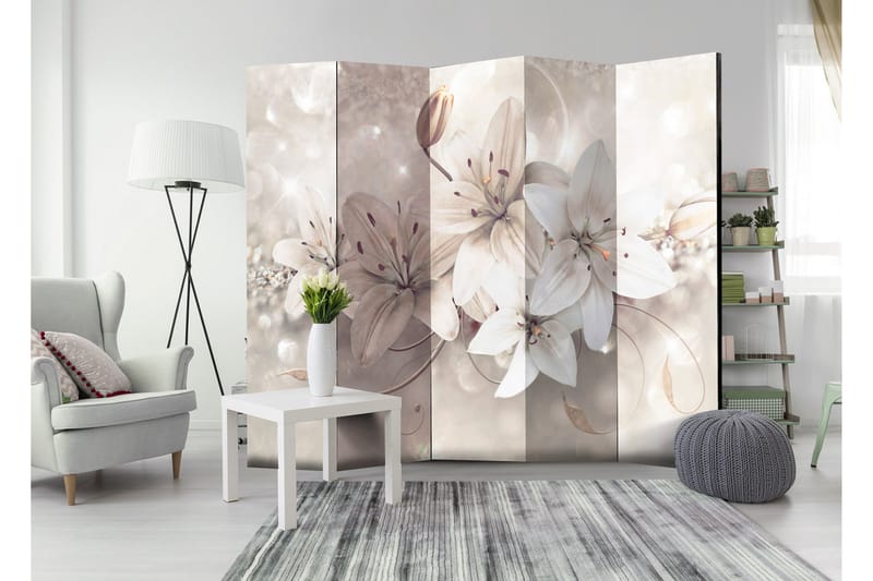 Romdeler Diamond Lilies 225x172 - Artgeist sp. z o. o. - Innredning - Romdelere - Bretteskjerm