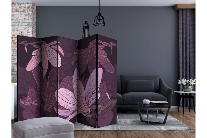 Romdeler Dreamy Flowers II - Artgeist sp. z o. o. - Innredning - Romdelere - Bretteskjerm