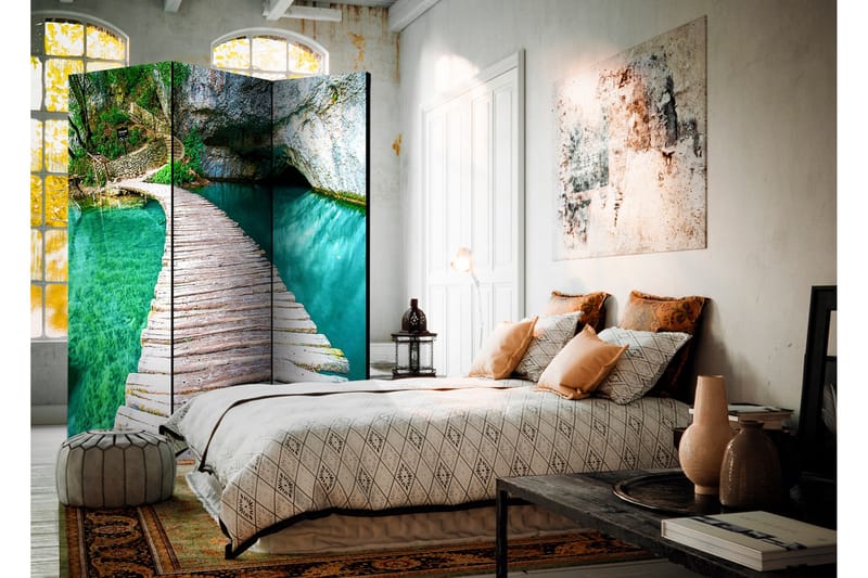 Romdeler Emerald Lake 135x172 - Artgeist sp. z o. o. - Innredning - Romdelere - Bretteskjerm