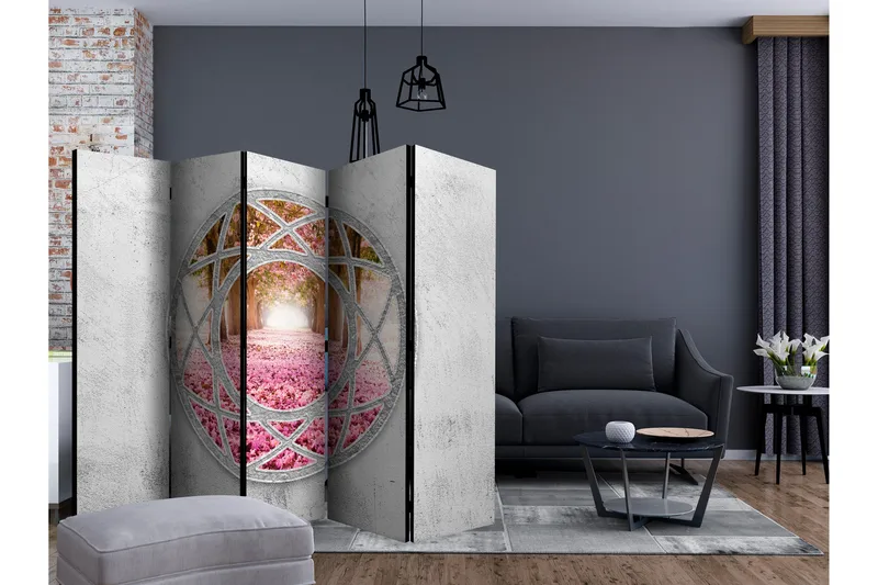 Romdeler - Enchanted window II 225x172 - Artgeist sp. z o. o. - Innredning - Romdelere - Bretteskjerm