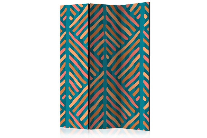 Romdeler Etnisk Sammensetning 113x517 cm - Artgeist sp. z o. o. - Innredning - Romdelere - Bretteskjerm