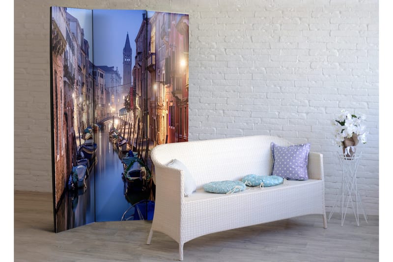 Romdeler Evening In Venice 135x172 - Artgeist sp. z o. o. - Innredning - Romdelere - Bretteskjerm