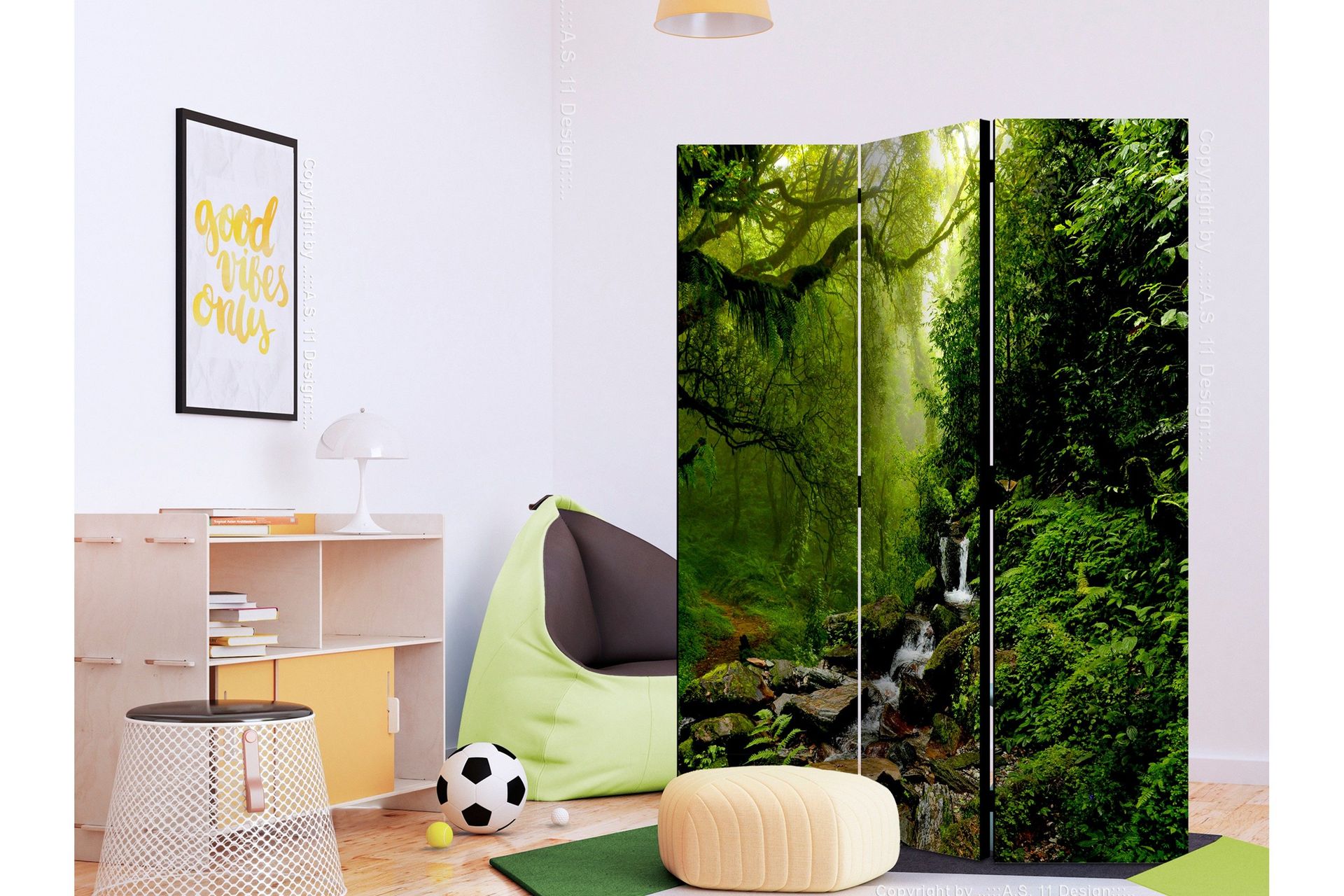 Romdeler Fairytale Forest 113x517 cm - Artgeist sp. z o. o.
