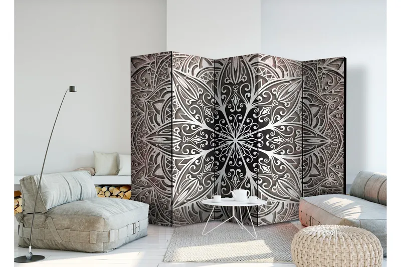 Romdeler Feathers Pink 225x172 - Artgeist sp. z o. o. - Innredning - Romdelere - Bretteskjerm