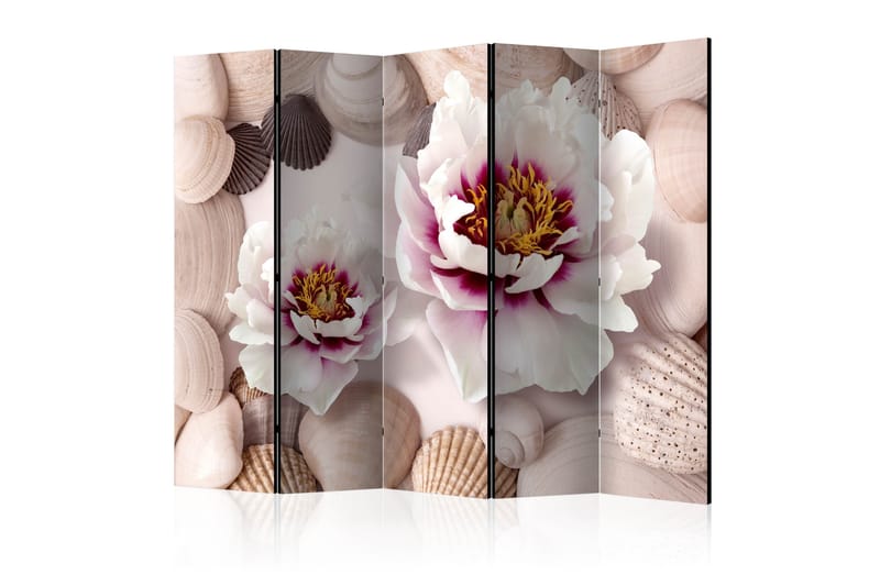 Romdeler - Flowers and Shells II 225x172 - Artgeist sp. z o. o. - Innredning - Romdelere - Bretteskjerm