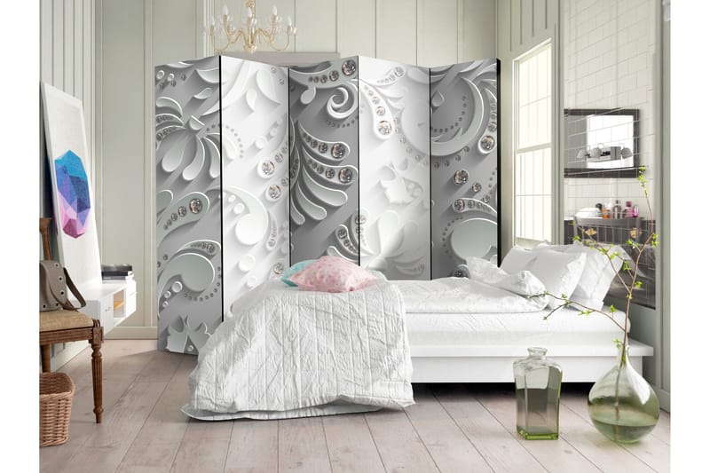 Romdeler Flowers In Crystals 225x172 - Artgeist sp. z o. o. - Innredning - Romdelere - Bretteskjerm