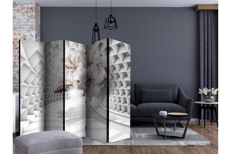 Romdeler - Flowers in the Tunnel II 225x172 - Artgeist sp. z o. o. - Innredning - Romdelere - Bretteskjerm