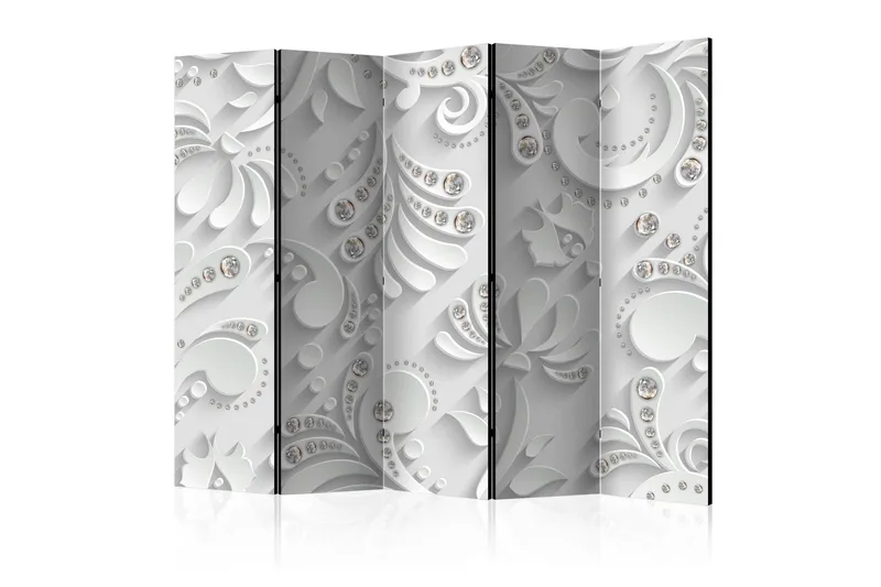 Romdeler Flowers with Crystals II - Artgeist sp. z o. o. - Innredning - Romdelere - Bretteskjerm