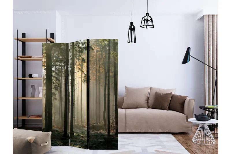 Romdeler Foggy November Morning - Artgeist sp. z o. o. - Innredning - Romdelere - Bretteskjerm