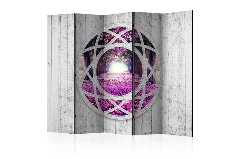 Romdeler - Fuchsia landscape II 225x172, Artgeist sp. z o. o.