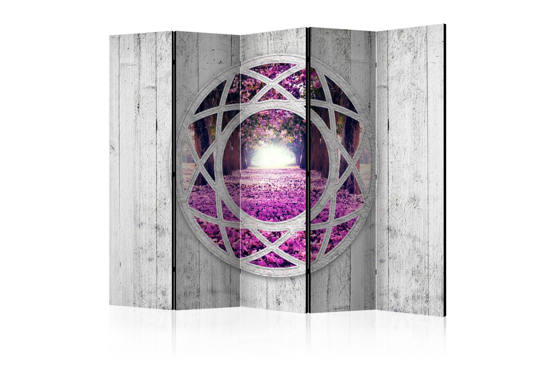 Romdeler - Fuchsia landscape II 225x172 - Artgeist sp. z o. o.