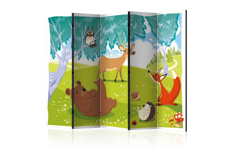 Romdeler - Funny Animals II 225x172 - Artgeist sp. z o. o. - Innredning - Romdelere - Bretteskjerm