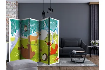 Romdeler - Funny Animals II 225x172 - Artgeist sp. z o. o. - Innredning - Romdelere - Bretteskjerm