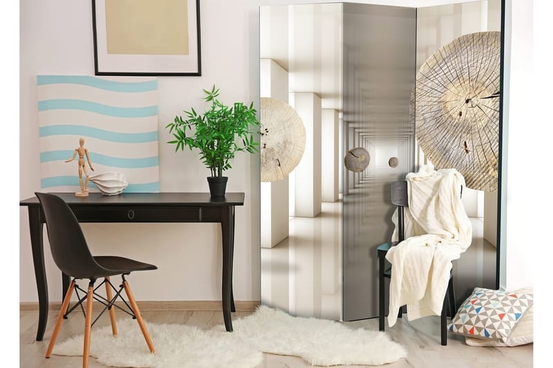 Romdeler Futuristic Forest 135x172 - Artgeist sp. z o. o. - Innredning - Romdelere - Bretteskjerm