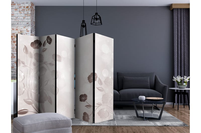 Romdeler - Gentlness of Flowers II 225x172 - Artgeist sp. z o. o. - Innredning - Romdelere - Bretteskjerm