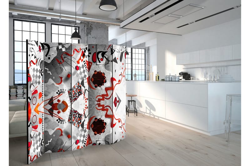 Romdeler Geometric Cosmos 225x172 - Artgeist sp. z o. o. - Innredning - Romdelere - Bretteskjerm