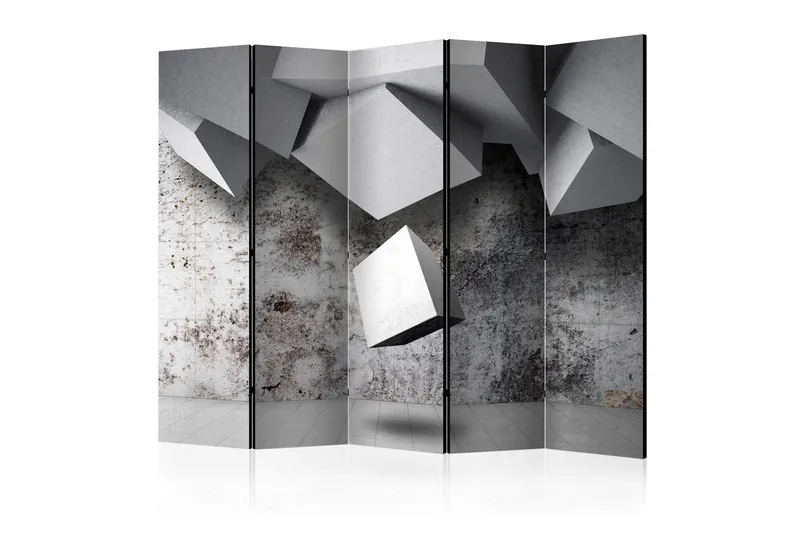 Romdeler - Geometric rain II 225x172, Artgeist sp. z o. o.