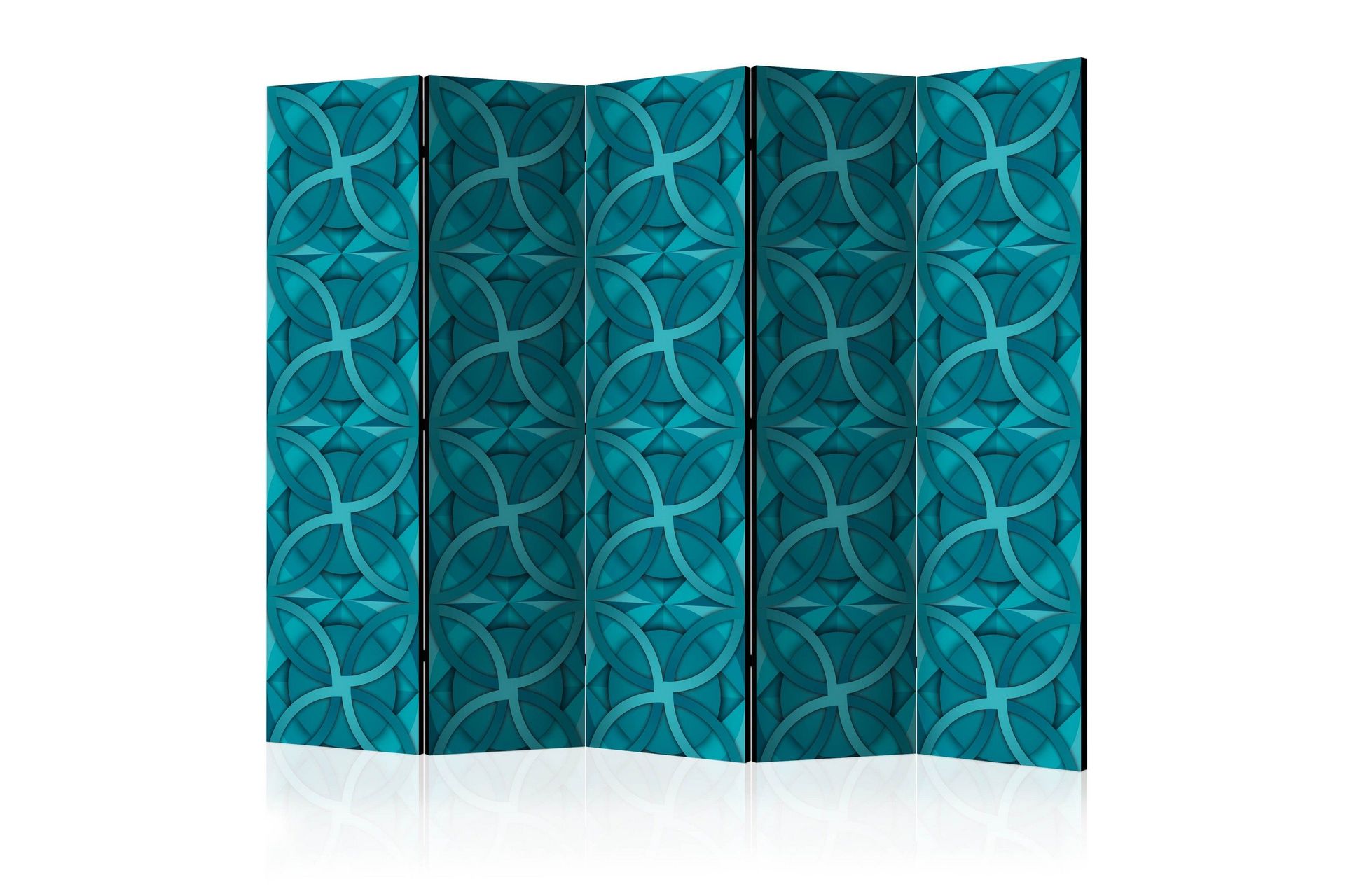 Romdeler Geometric Turquoise II - Artgeist sp. z o. o.