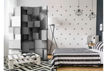 Romdeler Geometric Puzzle 135x172 - Artgeist sp. z o. o. - Innredning - Romdelere - Bretteskjerm