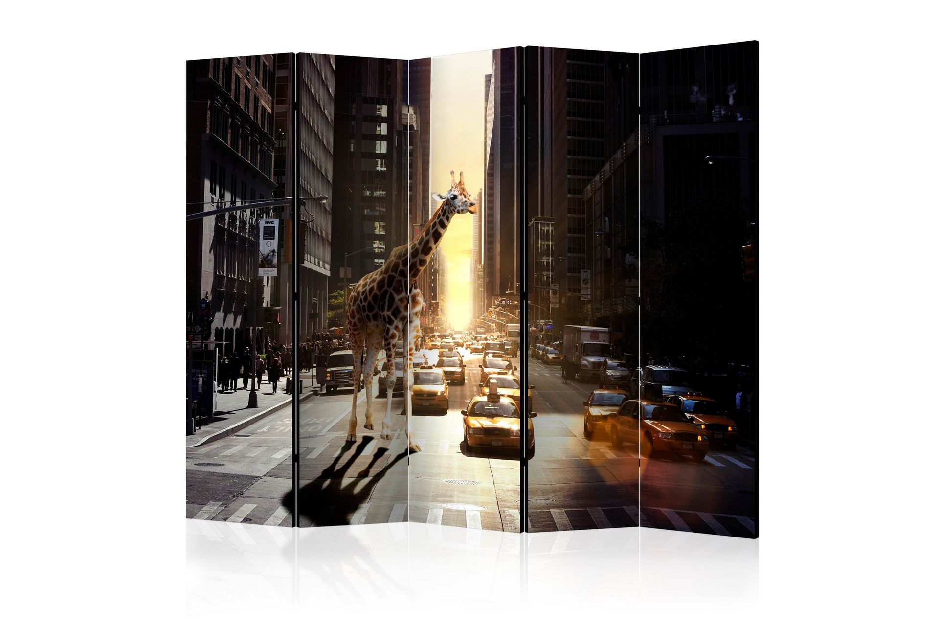 Romdeler Giraffe in the Big City II - Artgeist sp. z o. o.