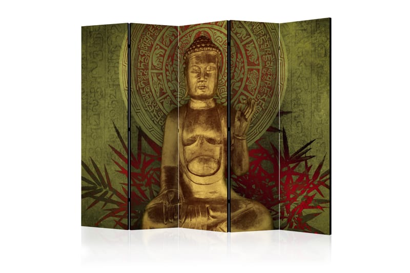 Romdeler - Golden Buddha II 225x172 - Artgeist sp. z o. o. - Innredning - Romdelere - Bretteskjerm