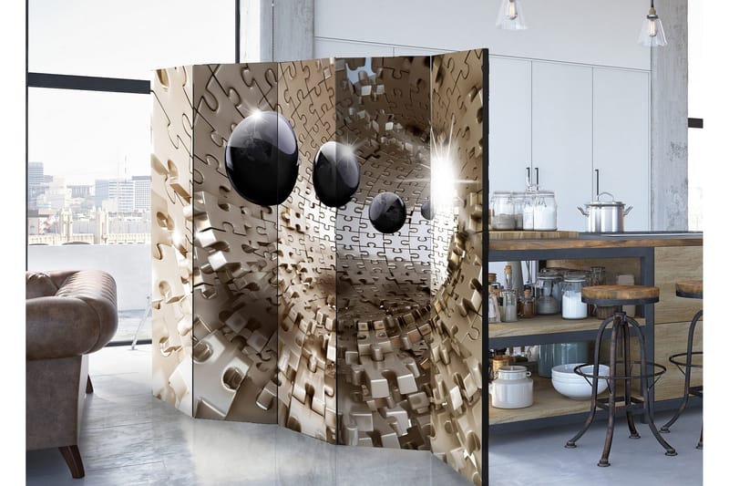 Romdeler Golden Jigsaw 225x172 - Artgeist sp. z o. o. - Innredning - Romdelere - Bretteskjerm