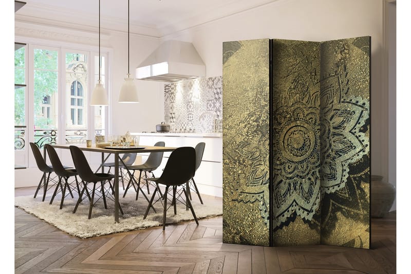 Romdeler Golden Treasure 135x172 - Artgeist sp. z o. o. - Innredning - Romdelere - Bretteskjerm