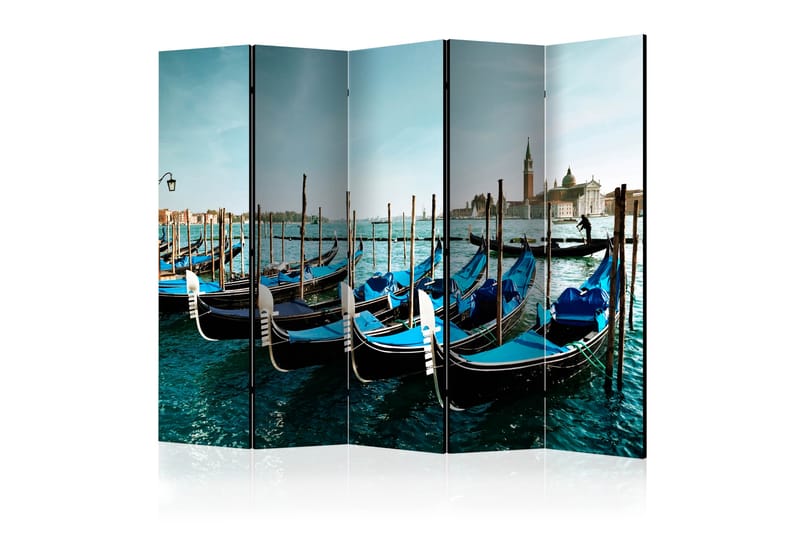 Romdeler Gondolas on the Grand Canal, Venice II - Artgeist sp. z o. o. - Innredning - Romdelere - Bretteskjerm