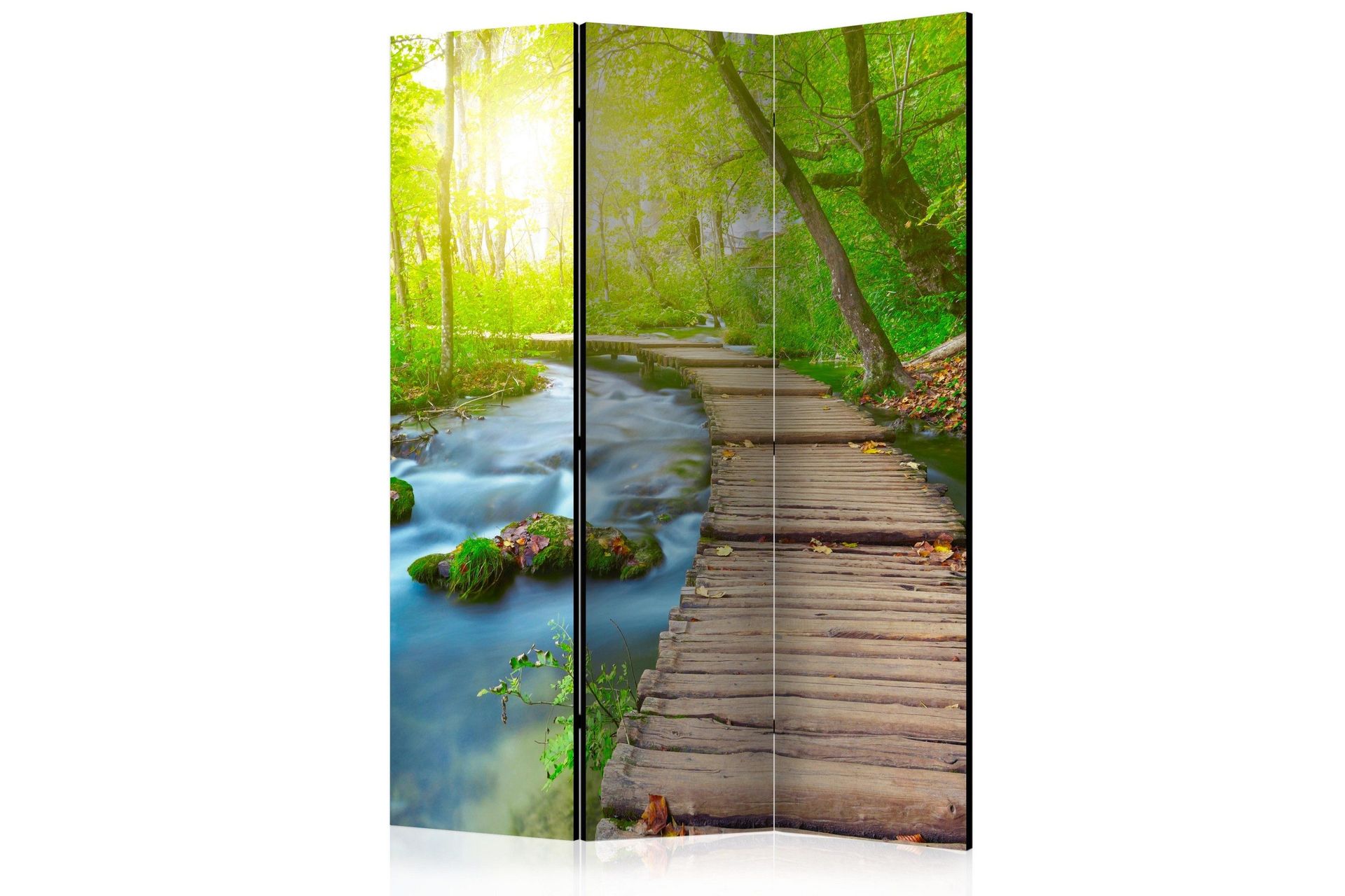 Romdeler - Grønn skog 135x172 - Artgeist sp. z o. o.