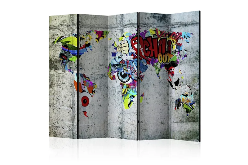 Romdeler Graffiti World 225x172, Artgeist sp. z o. o.