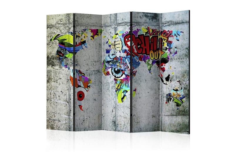 Romdeler Graffiti World 225x172, Artgeist sp. z o. o.