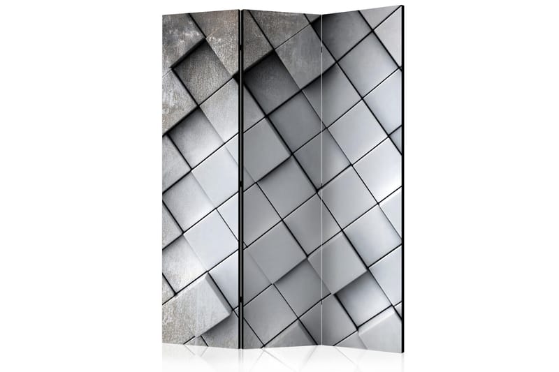 Romdeler - Gray background 3D 135x172, Artgeist sp. z o. o.