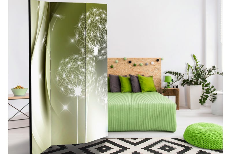 Romdeler Green Gentleness 135x172 - Artgeist sp. z o. o. - Innredning - Romdelere - Bretteskjerm
