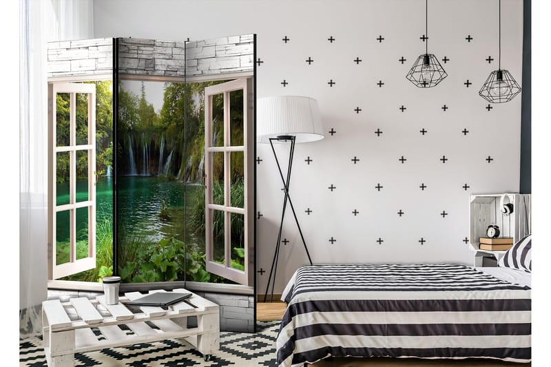 Romdeler Green Treasure 135x172 - Artgeist sp. z o. o. - Innredning - Romdelere - Bretteskjerm