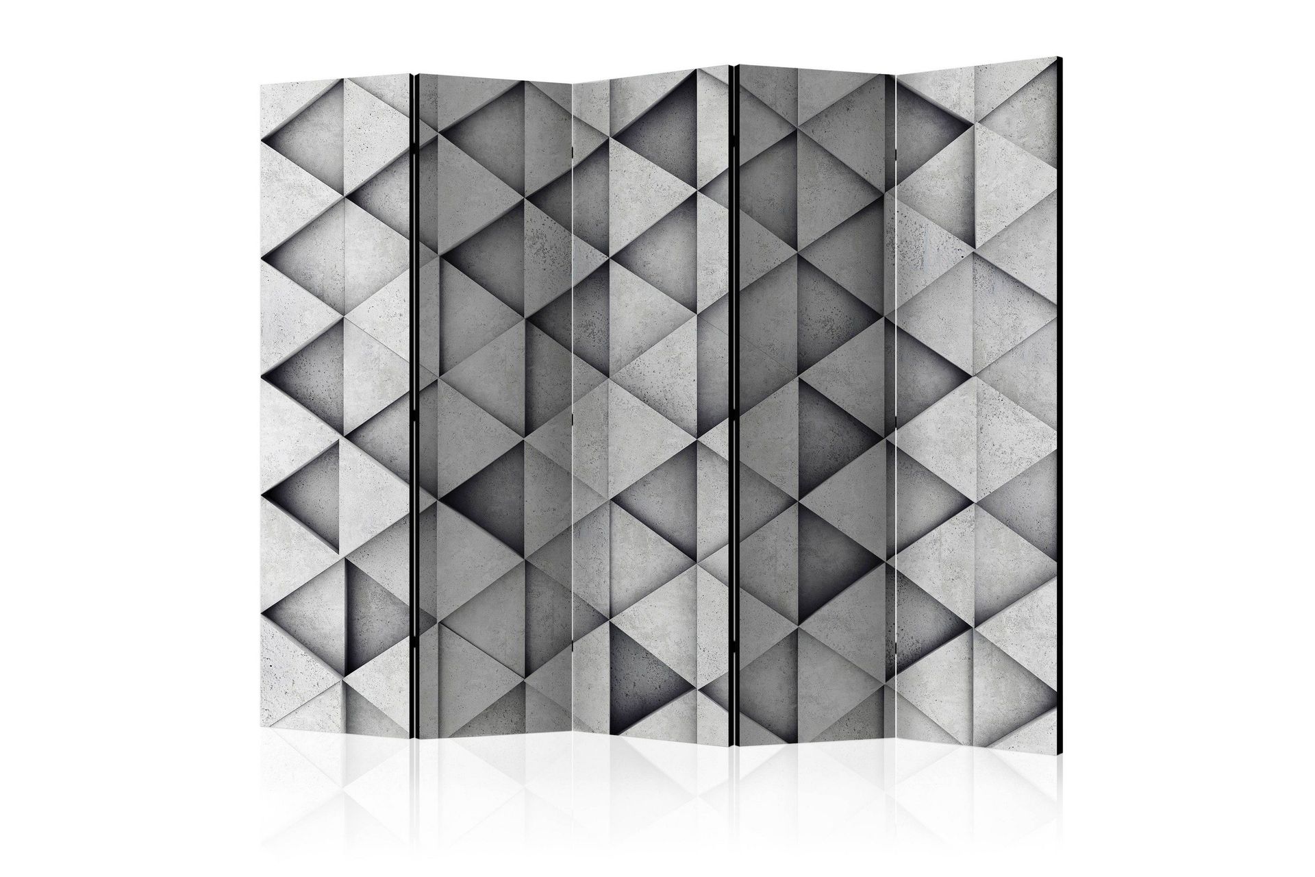 Romdeler - Grey Triangles II 225x172 - Artgeist sp. z o. o.