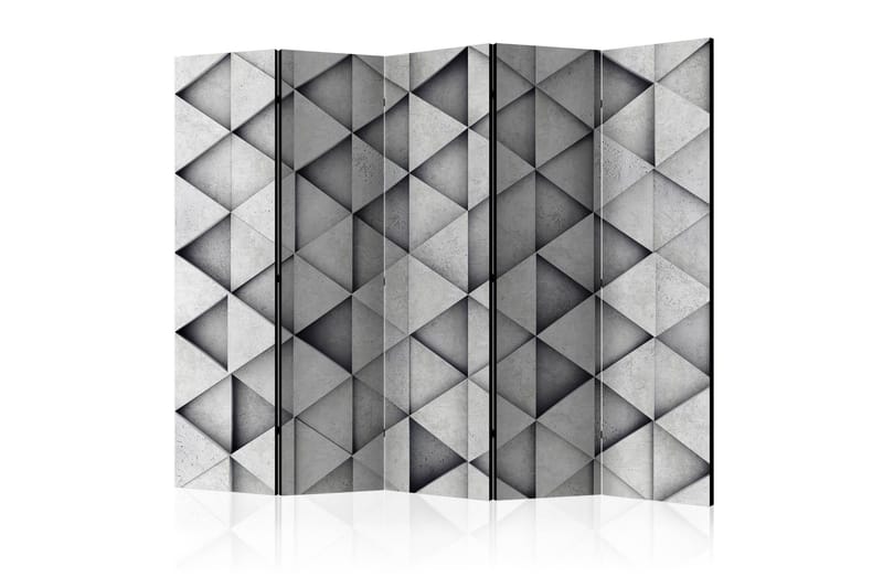 Romdeler - Grey Triangles II 225x172, Artgeist sp. z o. o.