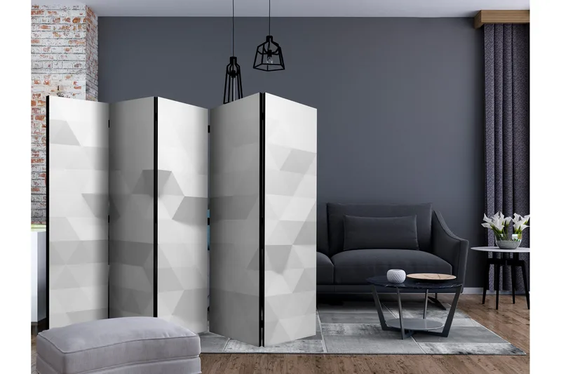 Romdeler - Harmony of Triangles II 225x172 - Artgeist sp. z o. o. - Innredning - Romdelere - Bretteskjerm