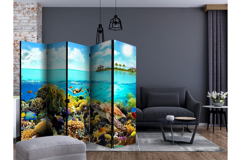 Romdeler - Heavenly Maldive II 225x172 - Artgeist sp. z o. o. - Innredning - Romdelere - Bretteskjerm