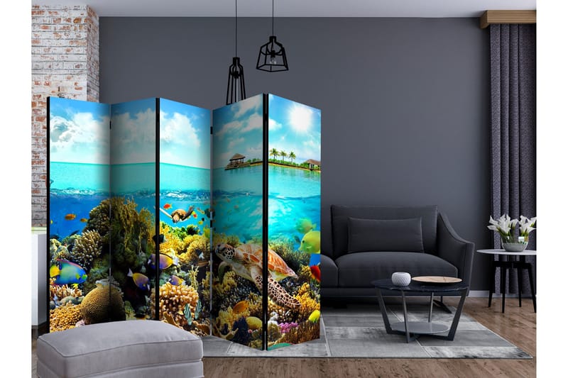 Romdeler - Heavenly Maldive II 225x172 - Artgeist sp. z o. o. - Innredning - Romdelere - Bretteskjerm