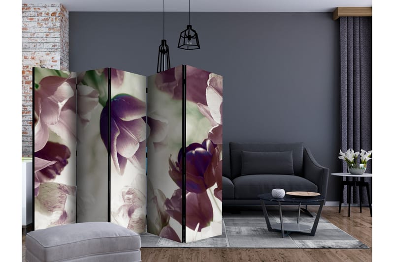 Romdeler - Heavenly Tulips II 225x172 - Artgeist sp. z o. o. - Innredning - Romdelere - Bretteskjerm